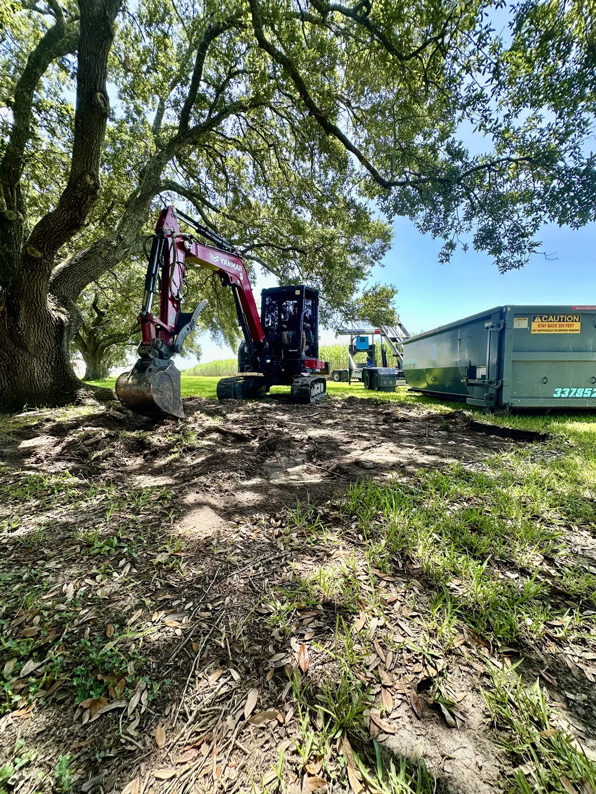 Excavation and demolition work in St. Martinville, LA